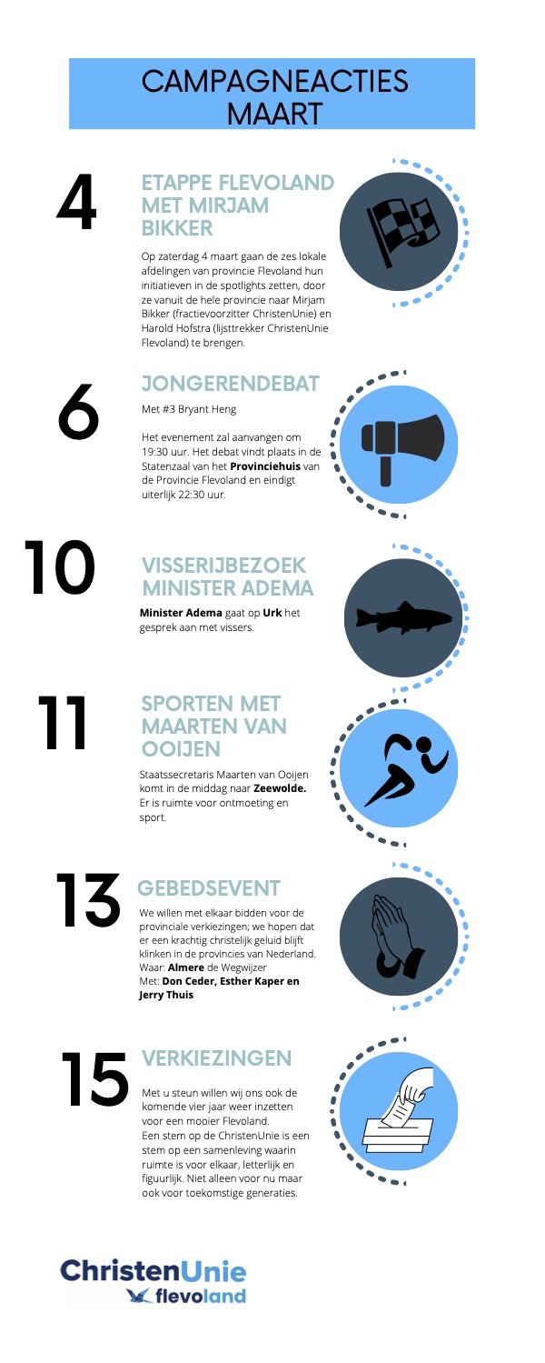 Campagneacties feb en maart agenda visual