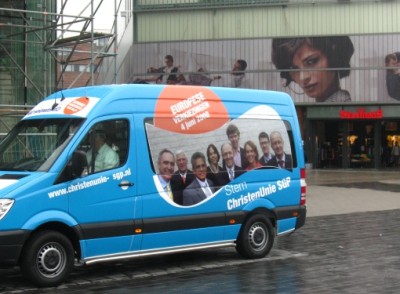 campagnebus in Almere